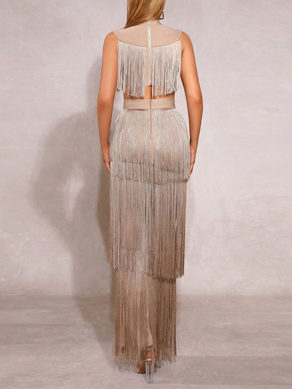 Merrin Tassel Two-Piece Set - OWNCI