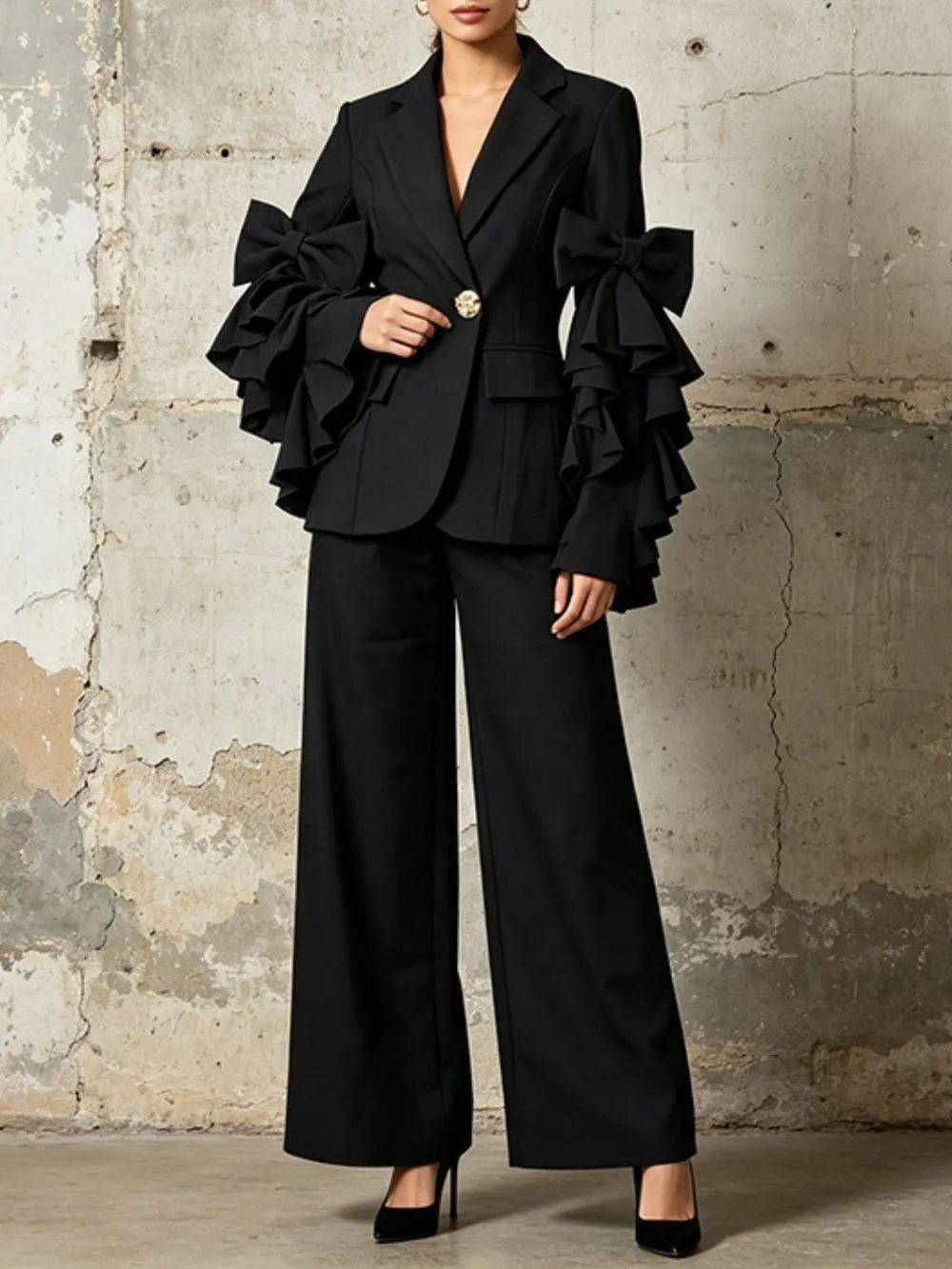 Milagros Bow Suit - OWNCI Milagros Bow Suit - OWNCI