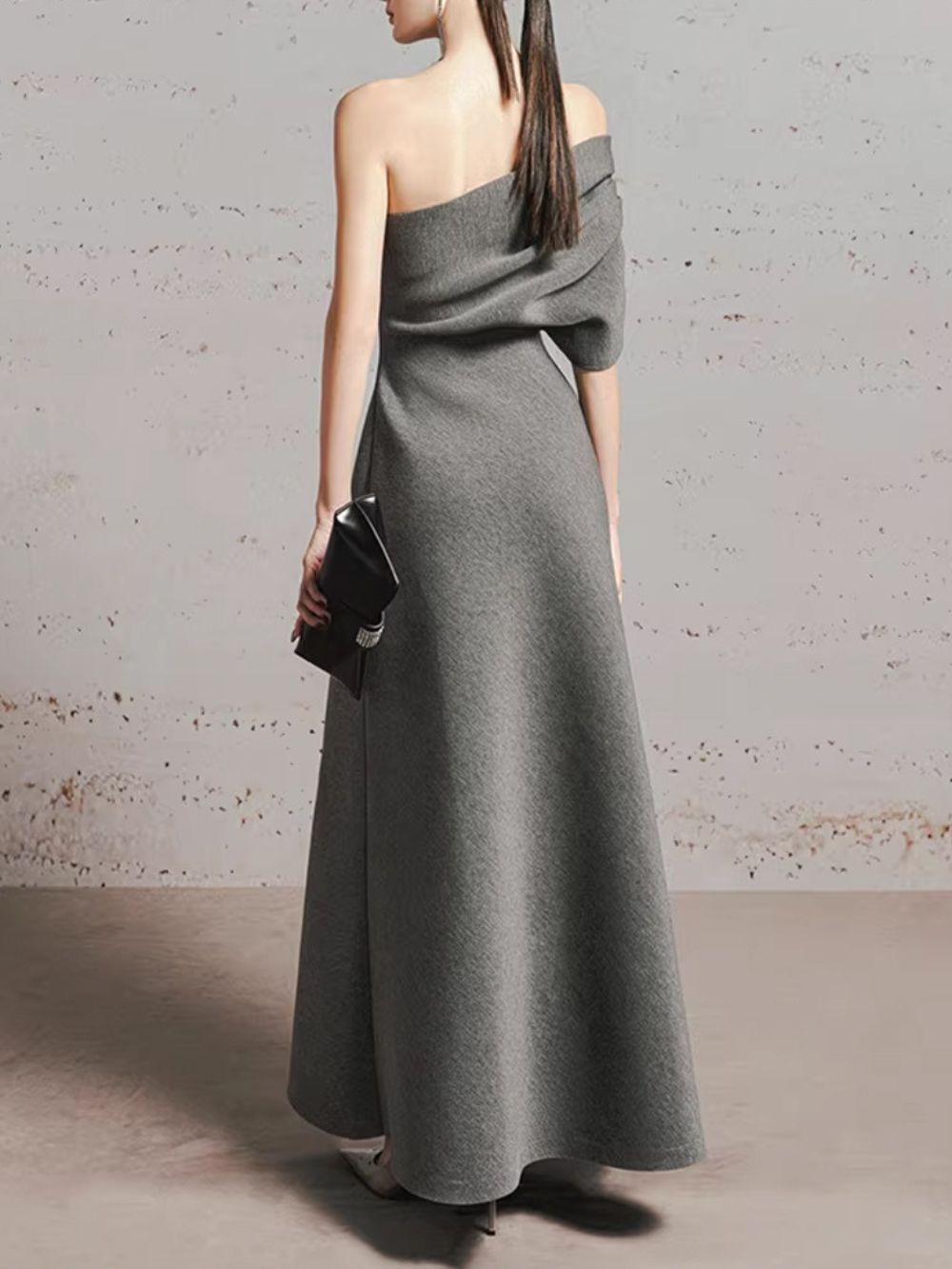 Jalmere One Shoulder Maxi Dress - OWNCI