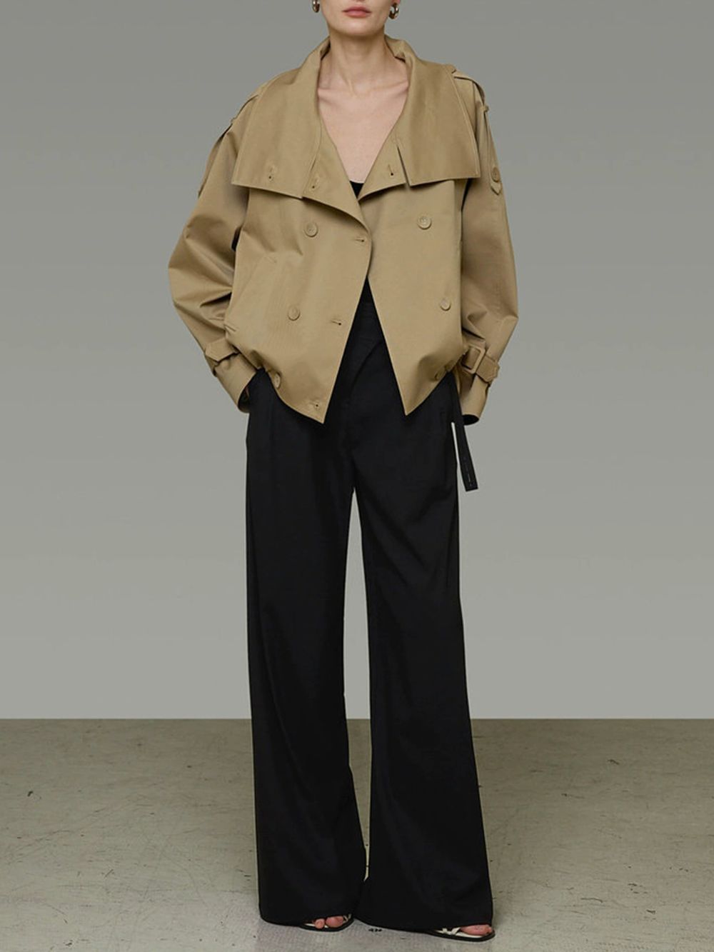 Mehera Khaki Jacket - OWNCI