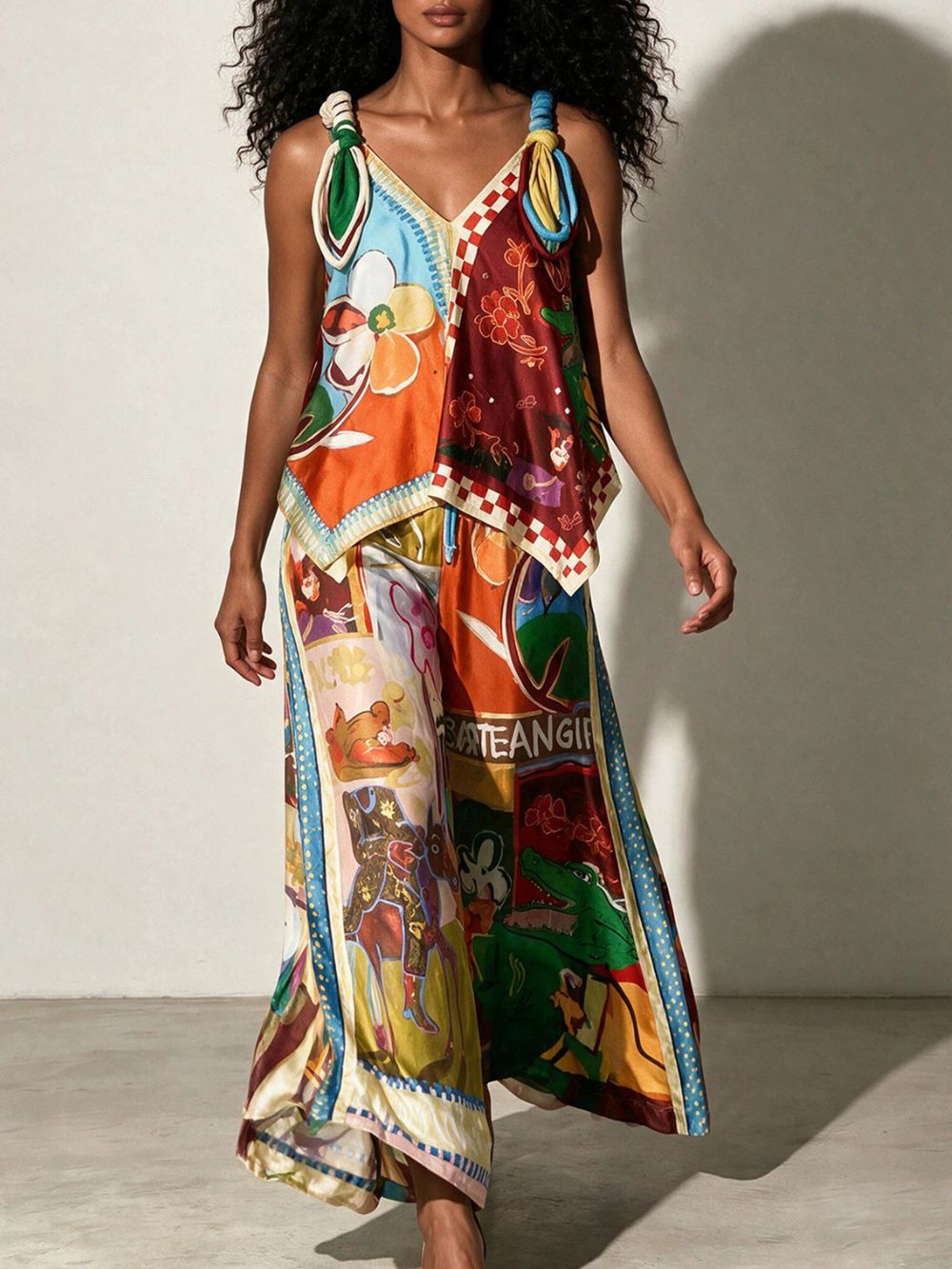 Melinda Printed Two-Piece Set - OWNCI Melinda Printed Two-Piece Set - OWNCI