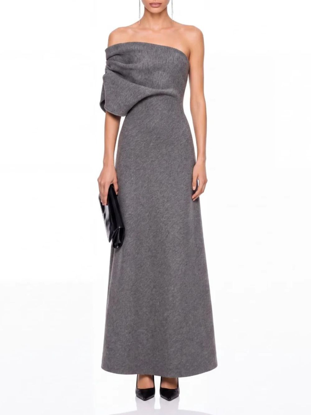 Jalmere One Shoulder Maxi Dress - OWNCI Jalmere One Shoulder Maxi Dress - OWNCI
