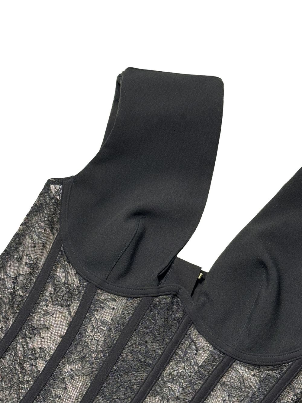 Meri Black Lace Bodysuit - OWNCI