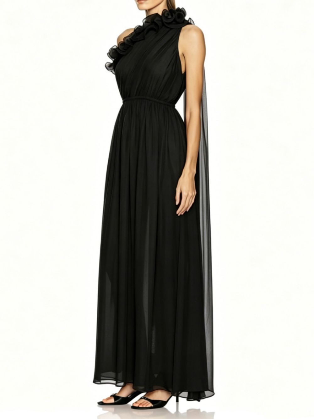 Meital One-Shoulder Maxi Dress - OWNCI Meital One-Shoulder Maxi Dress - OWNCI