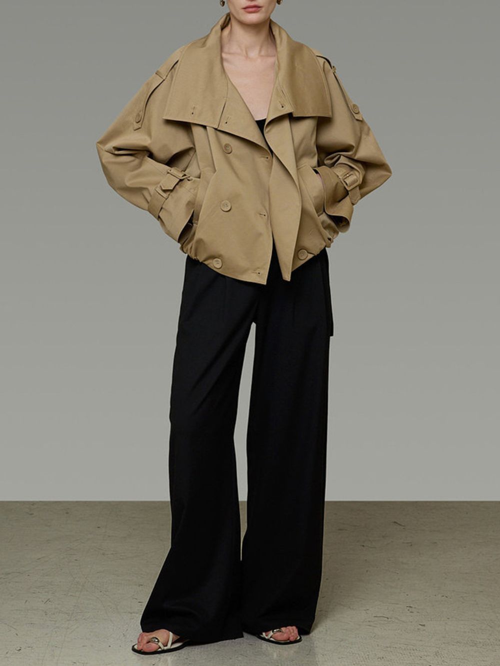 Mehera Khaki Jacket - OWNCI