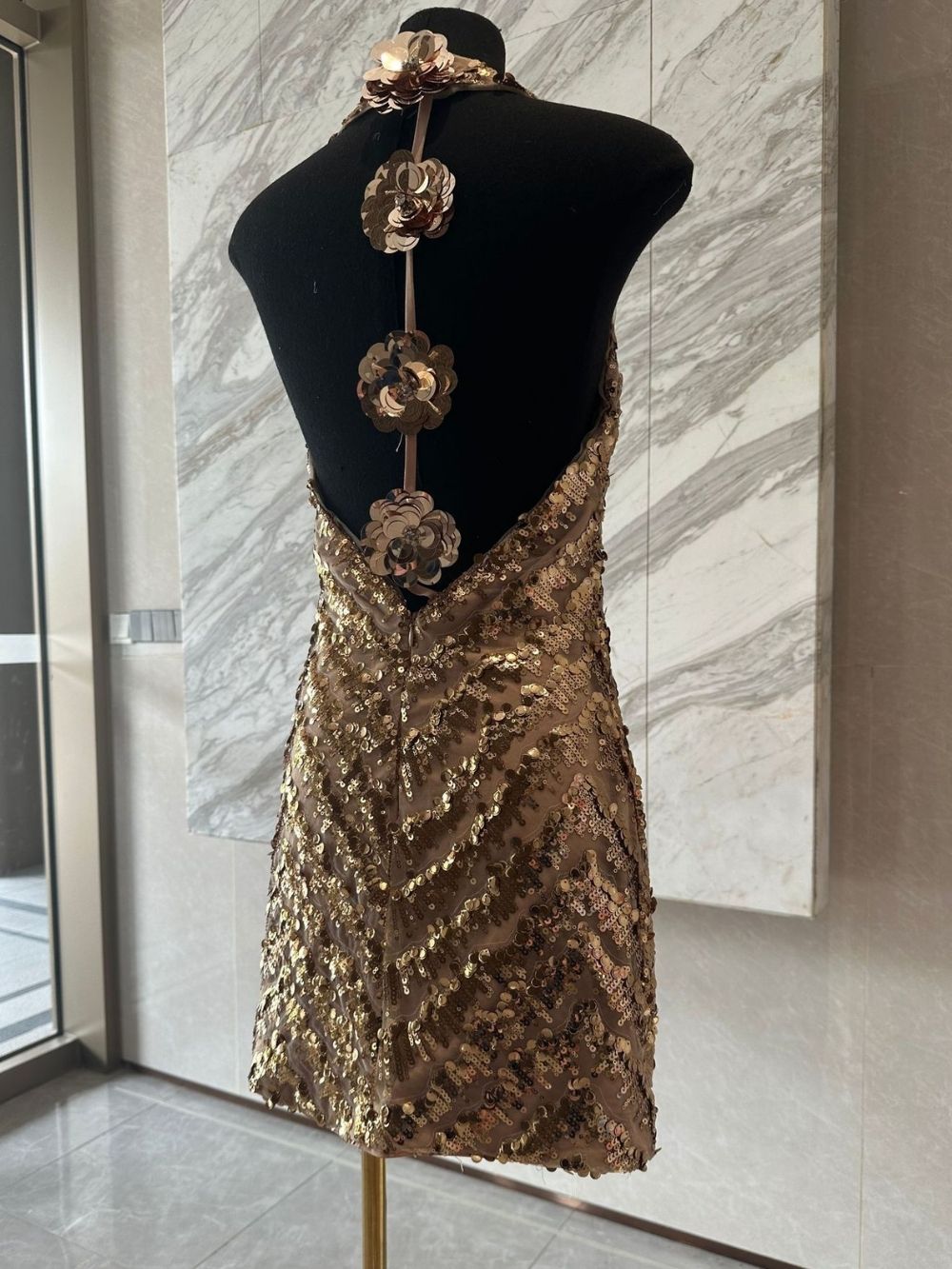 Mayline Sleeveless Sequin Mini Dress - OWNCI Mayline Sleeveless Sequin Mini Dress - OWNCI