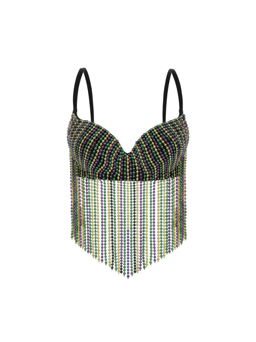 Mercy Beaded Tassel Top - OWNCI Mercy Beaded Tassel Top - OWNCI
