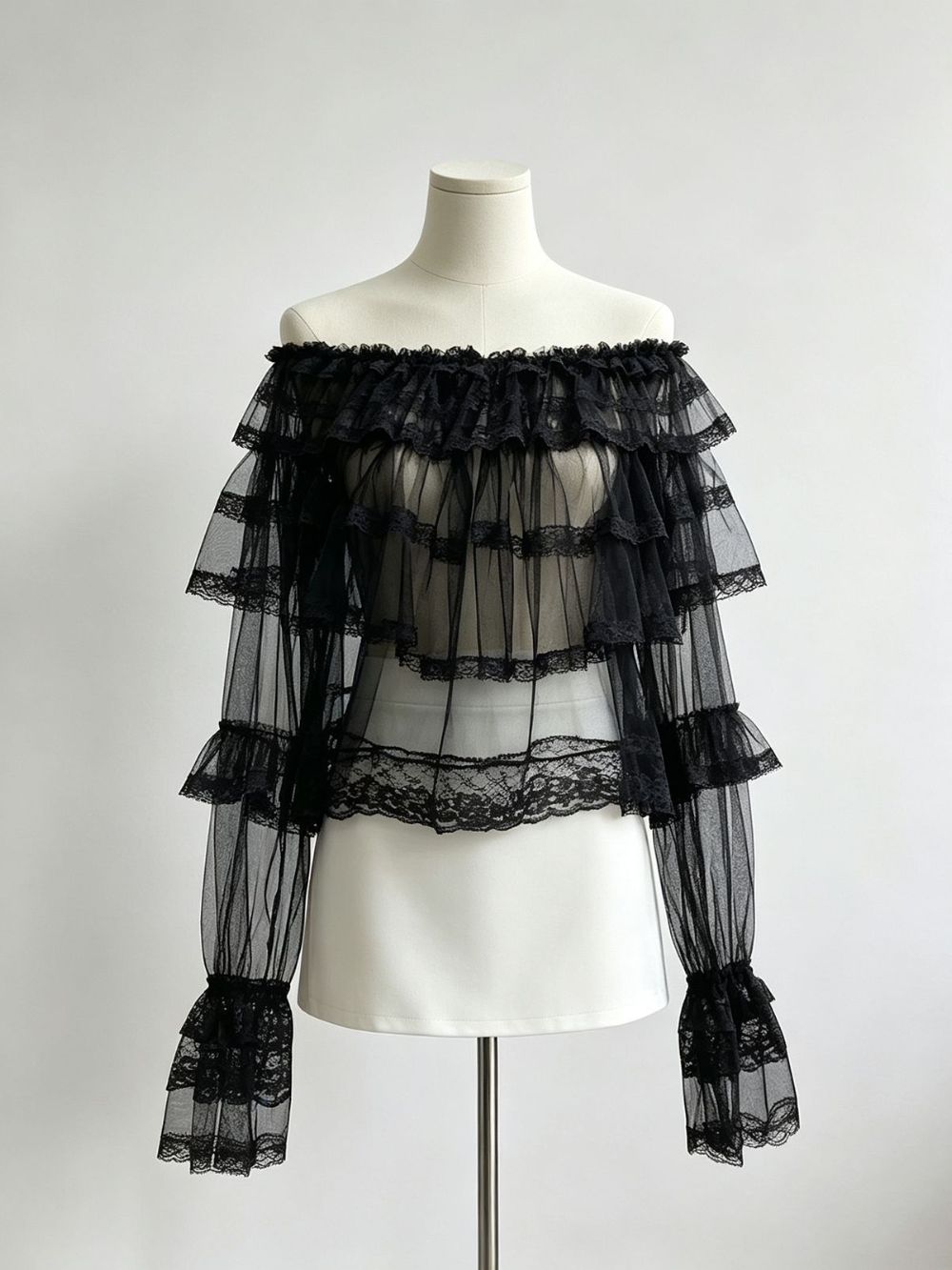 Meja Mesh Long Sleeve Top - OWNCI