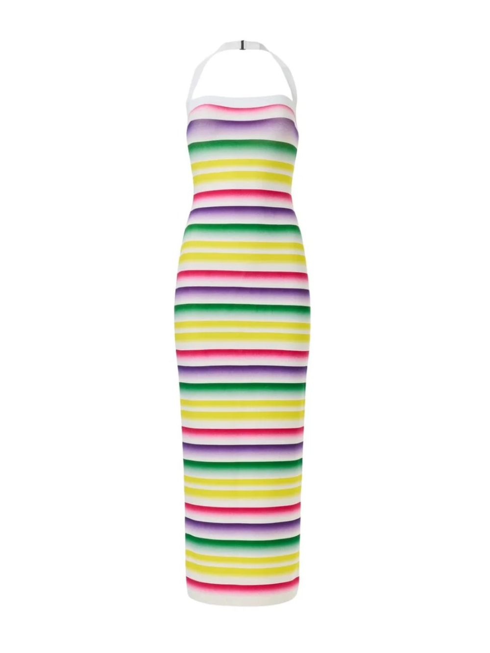 Iskava Halterneck Stripe Bandage Maxi Dress - OWNCI Iskava Halterneck Stripe Bandage Maxi Dress - OWNCI