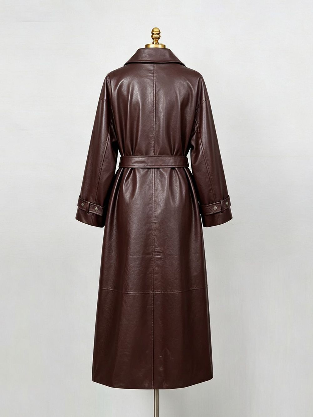 Melika Leather Coat - OWNCI