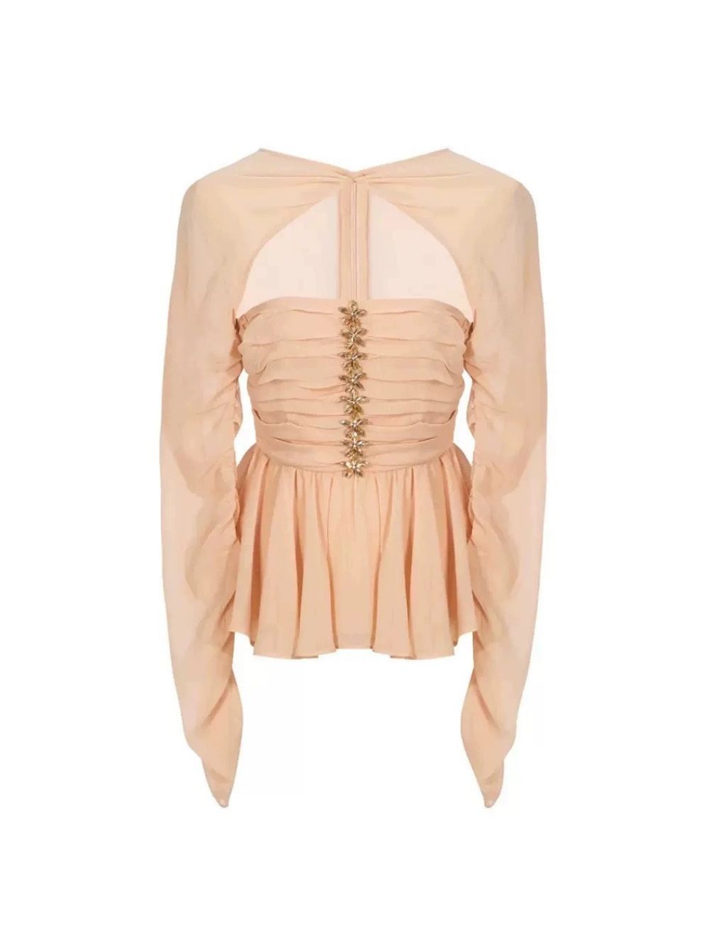 Maui Long Sleeve Ruched Top - OWNCI Maui Long Sleeve Ruched Top - OWNCI