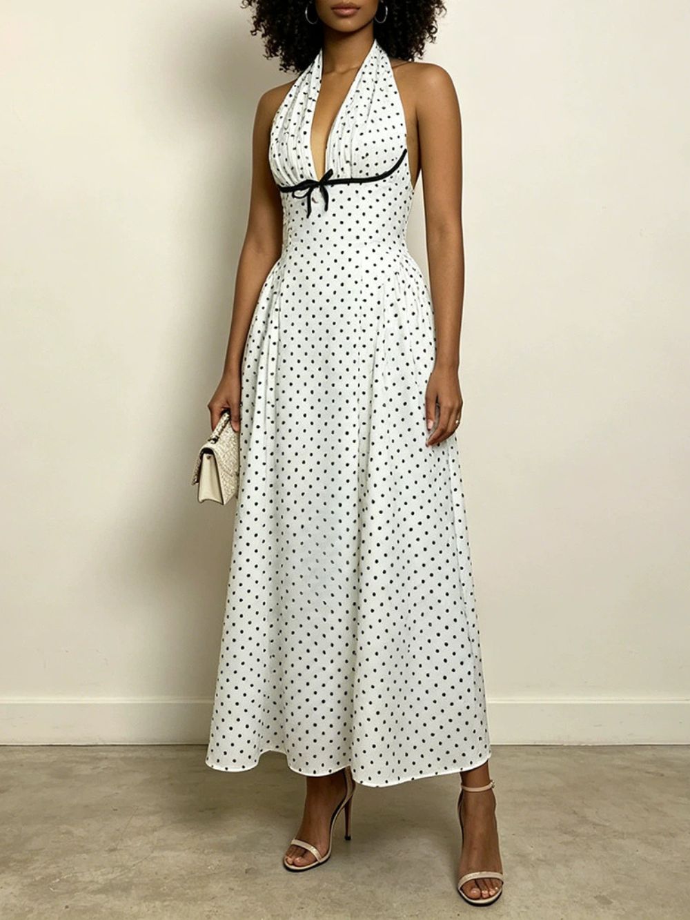 Maurus Halter Dot Maxi Dress - OWNCI