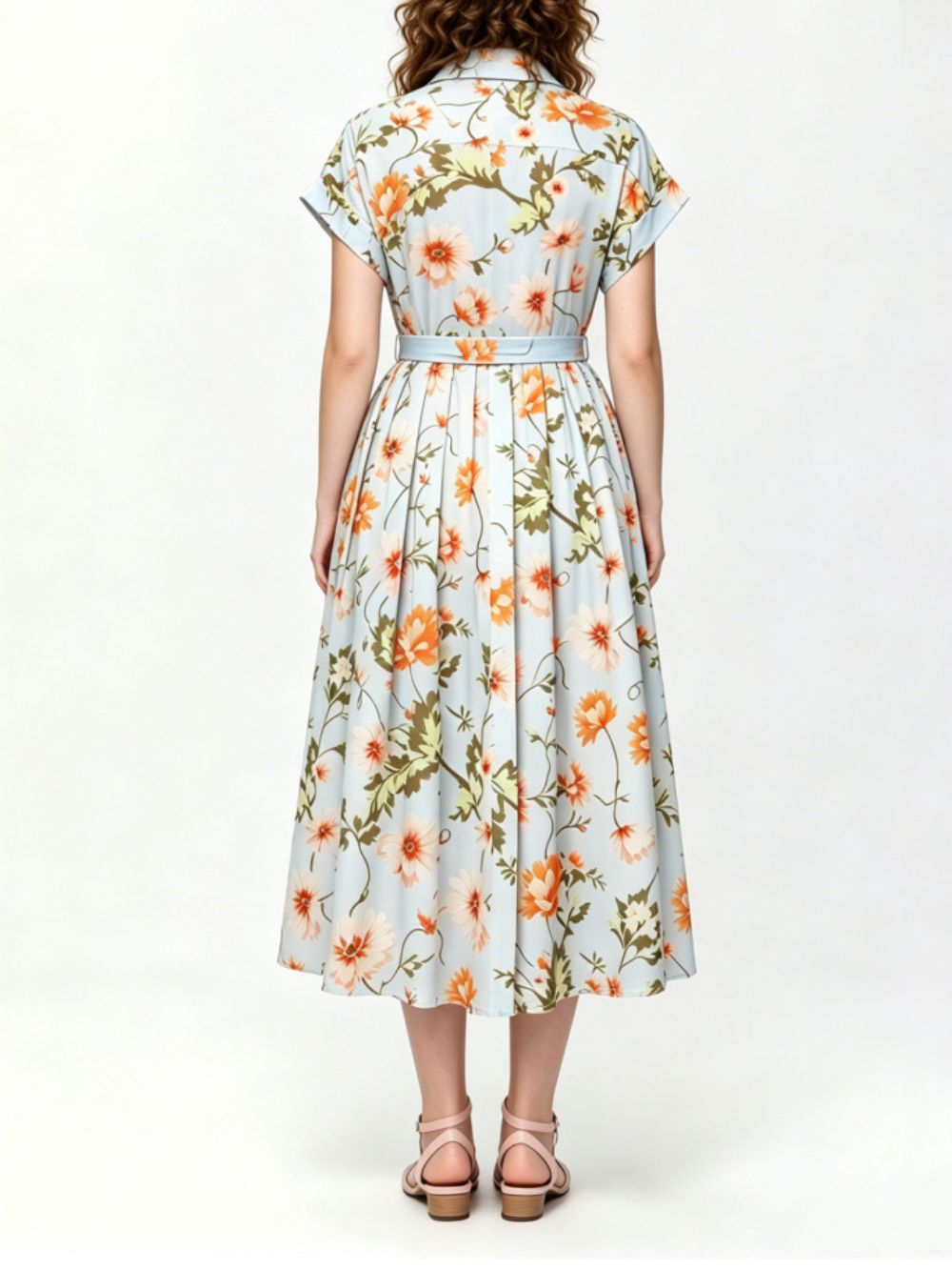 Meilani Floral Midi Dress - OWNCI