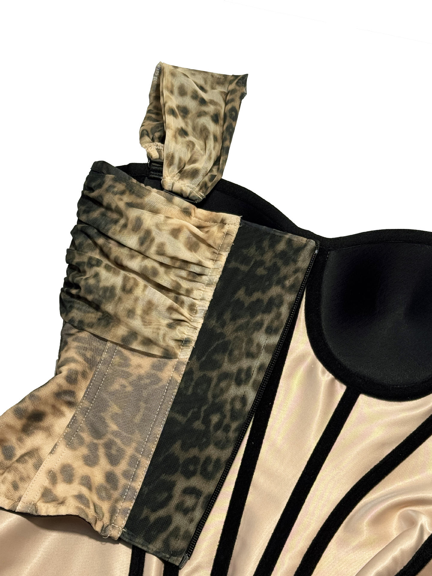 Melly Leopard Corset Top - OWNCI