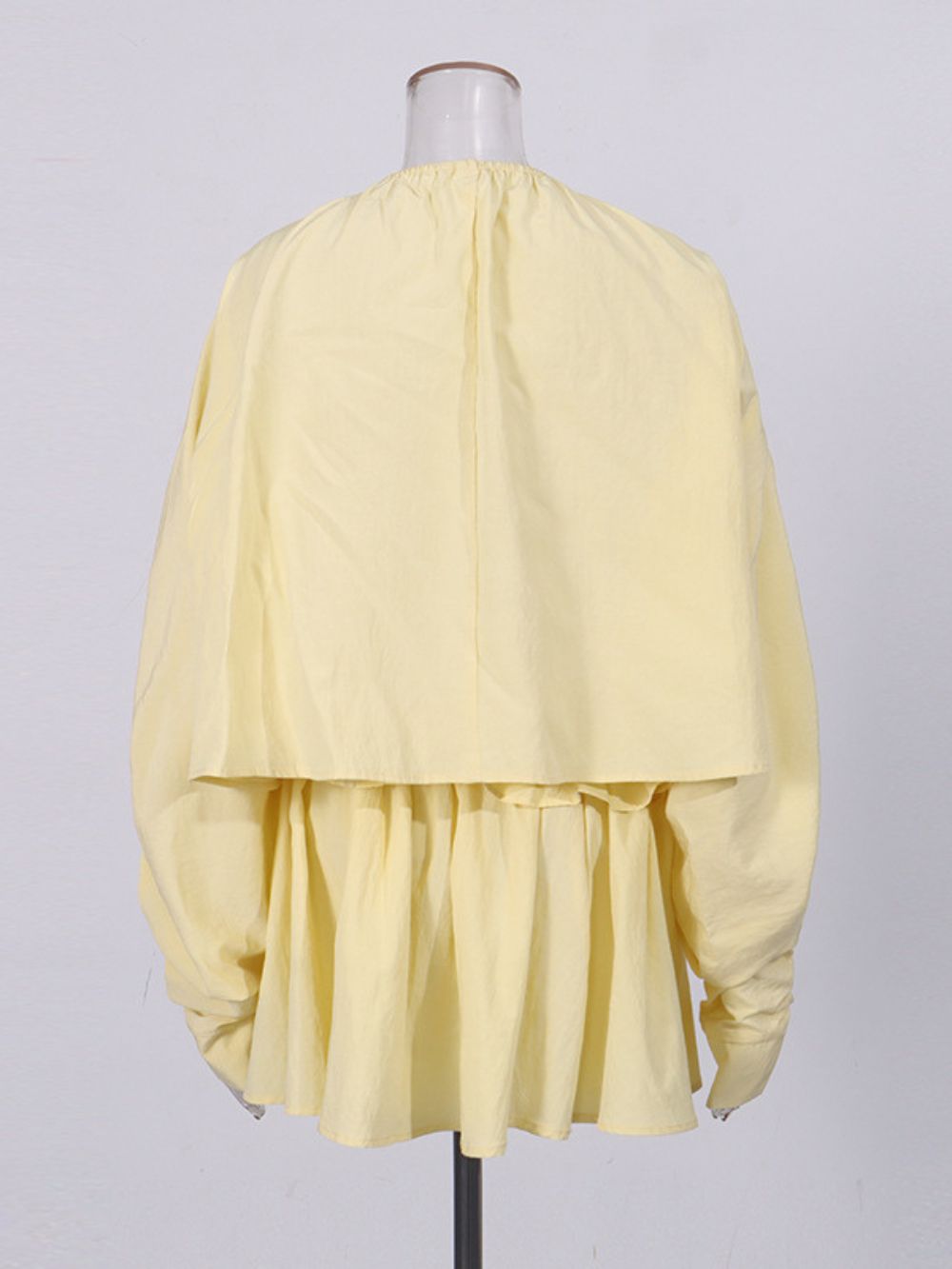 Michell Yellow Long Sleeve Two-Piece Set - OWNCI