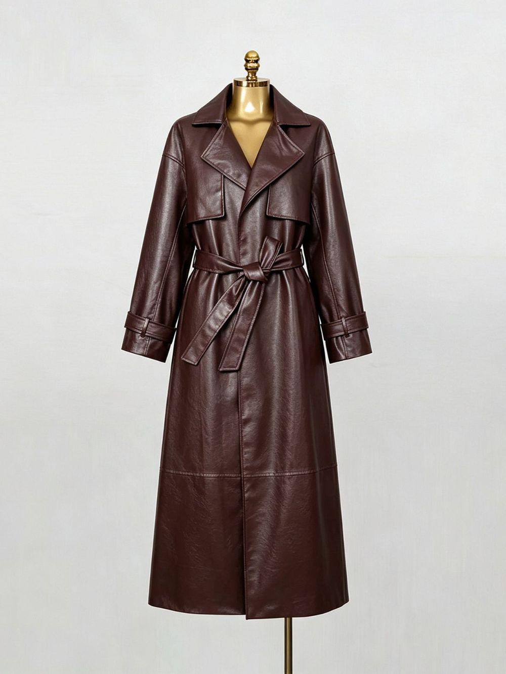 Melika Leather Coat - OWNCI