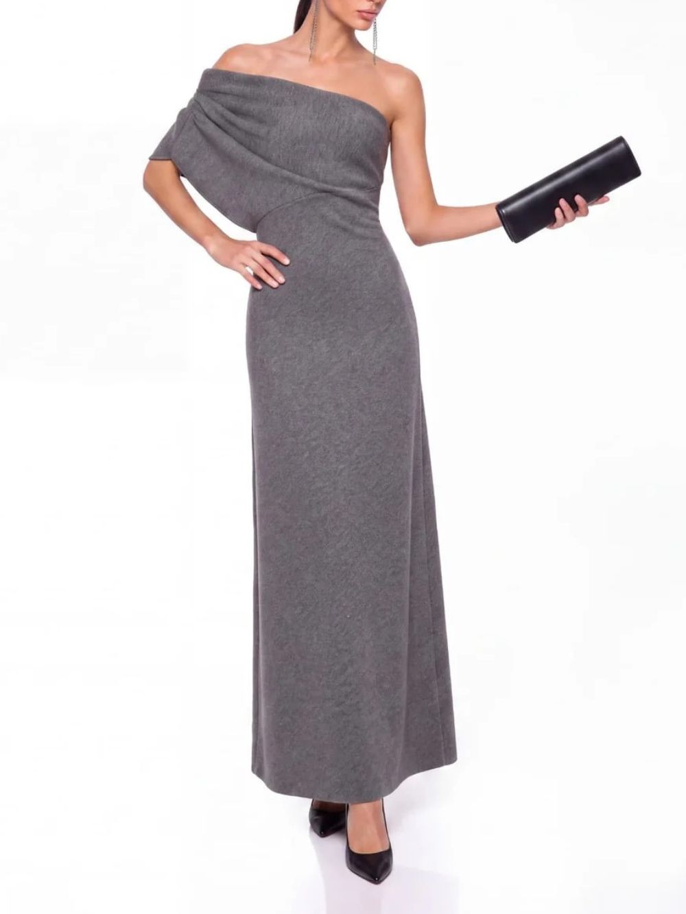 Jalmere One Shoulder Maxi Dress - OWNCI Jalmere One Shoulder Maxi Dress - OWNCI