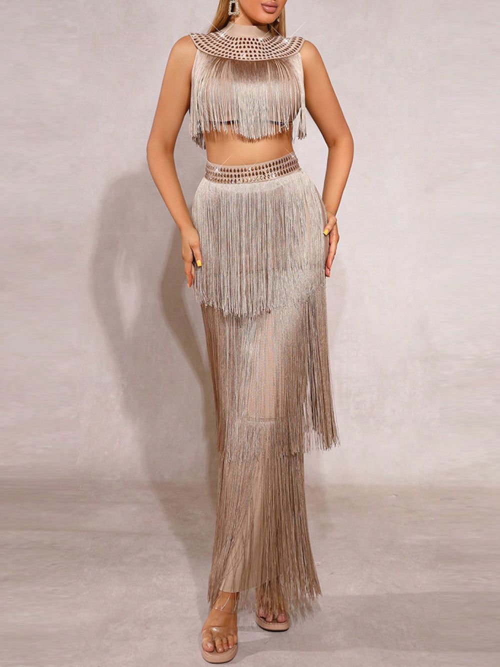Merrin Tassel Two-Piece Set - OWNCI Merrin Tassel Two-Piece Set - OWNCI