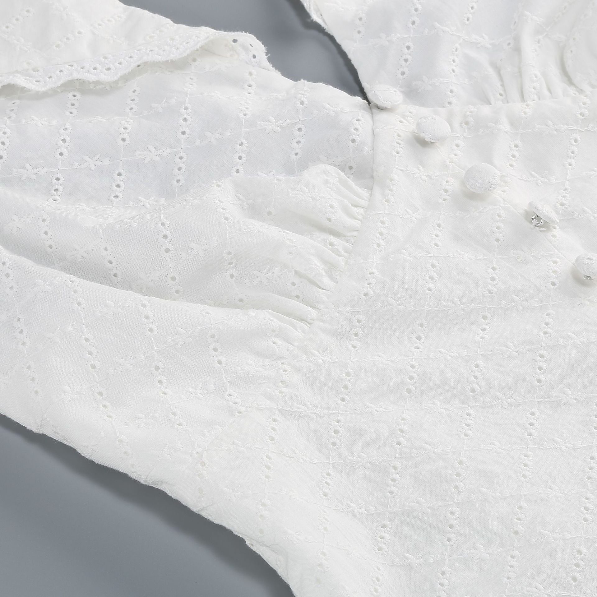 Meiko White Halter Mini Dress - OWNCI