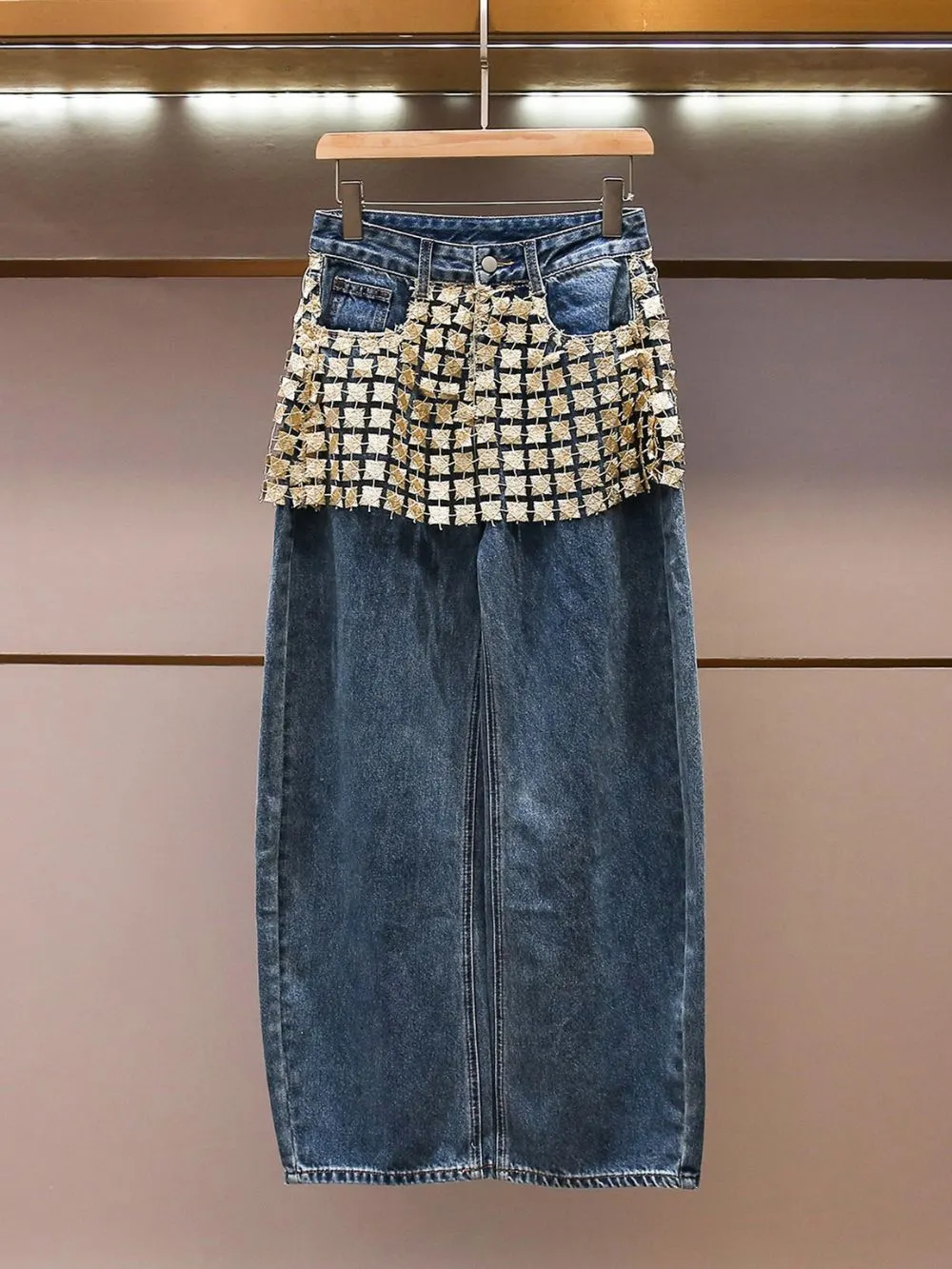 Mileva Patchwork Jeans - OWNCI Mileva Patchwork Jeans - OWNCI