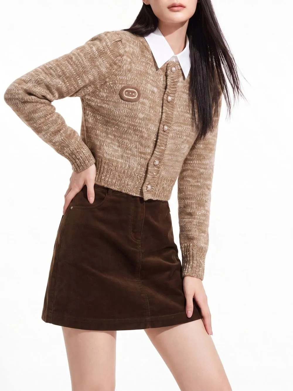 Mindel Caramel Cardigan - OWNCI Mindel Caramel Cardigan - OWNCI