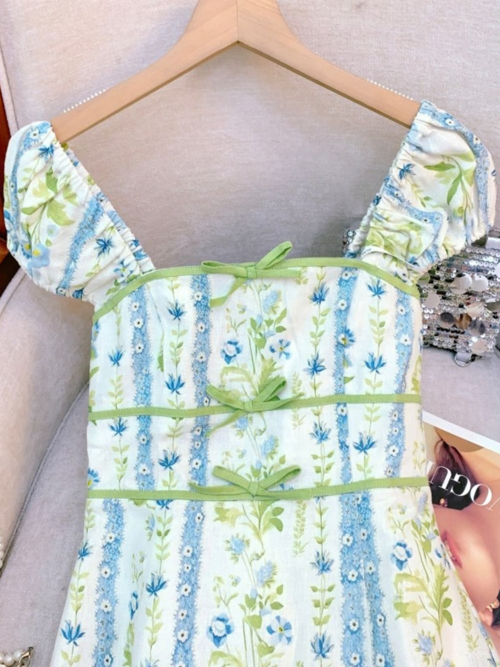 Merryn Green Floral Maxi Dress - OWNCI