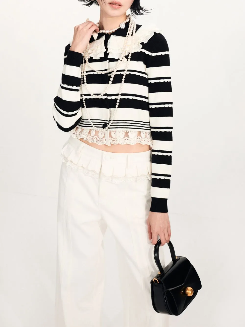 Minerva Striped Cardigan - OWNCI Minerva Striped Cardigan - OWNCI