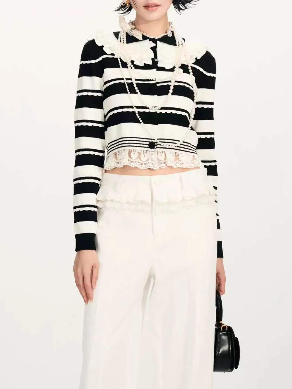 Minerva Striped Cardigan - OWNCI