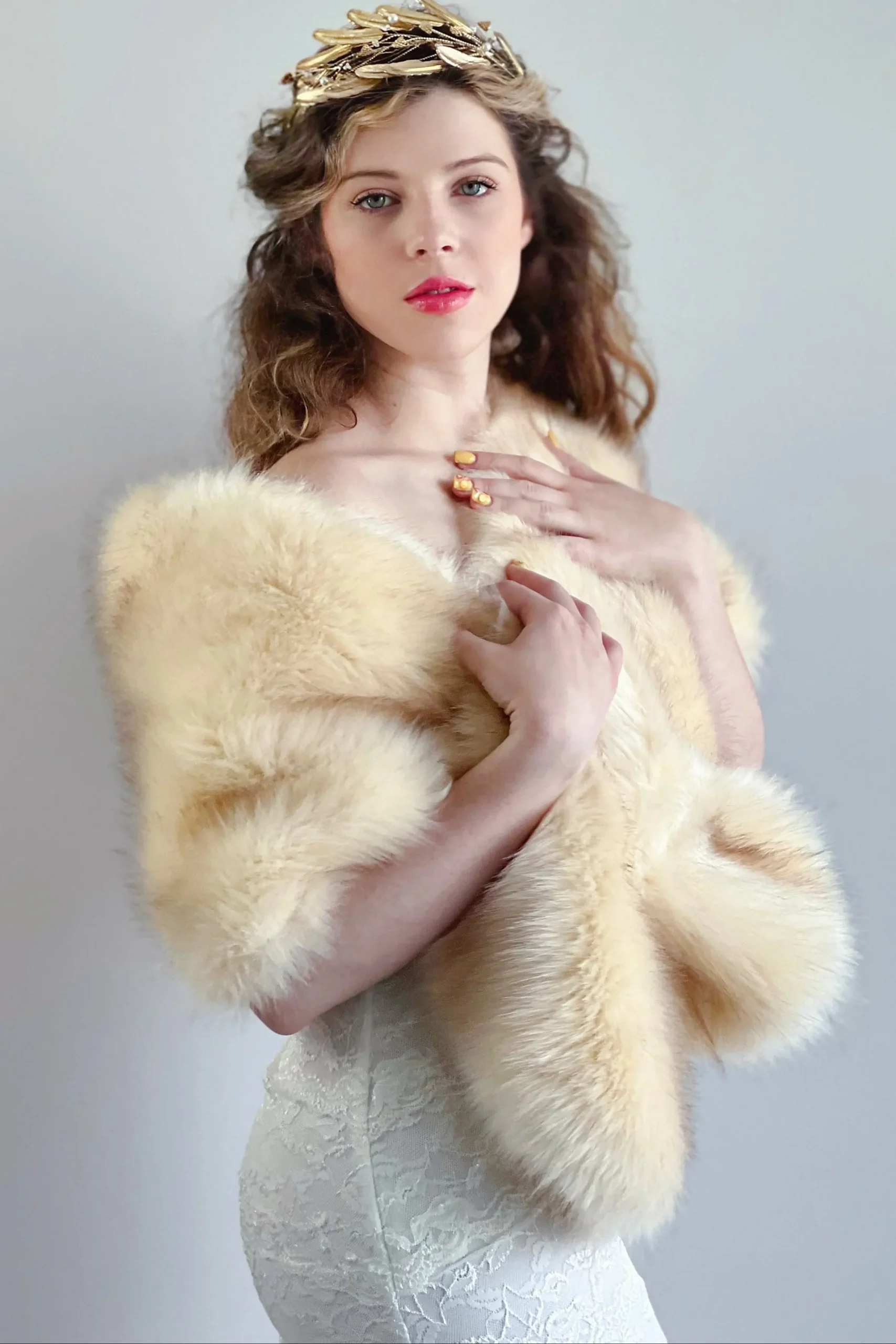 Isabel Fur Shawl - OWNCI
