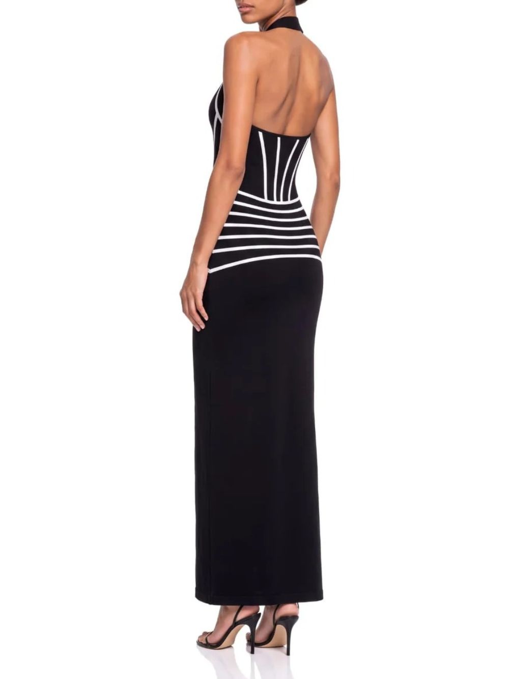 Jorensa V Neck Split Maxi Dress - OWNCI