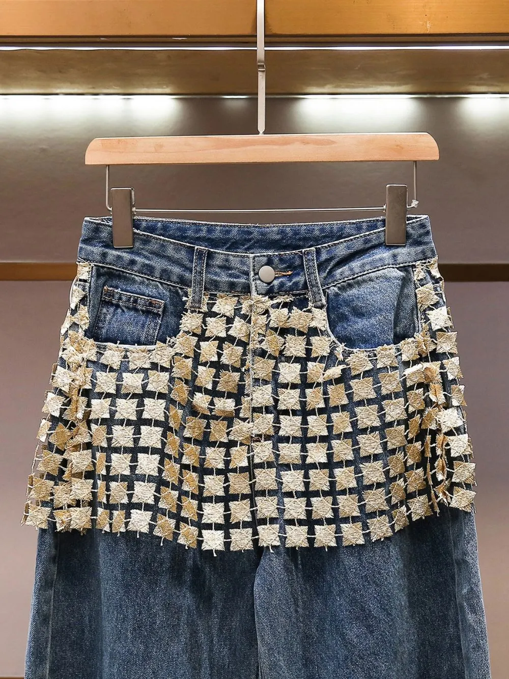 Mileva Patchwork Jeans - OWNCI Mileva Patchwork Jeans - OWNCI