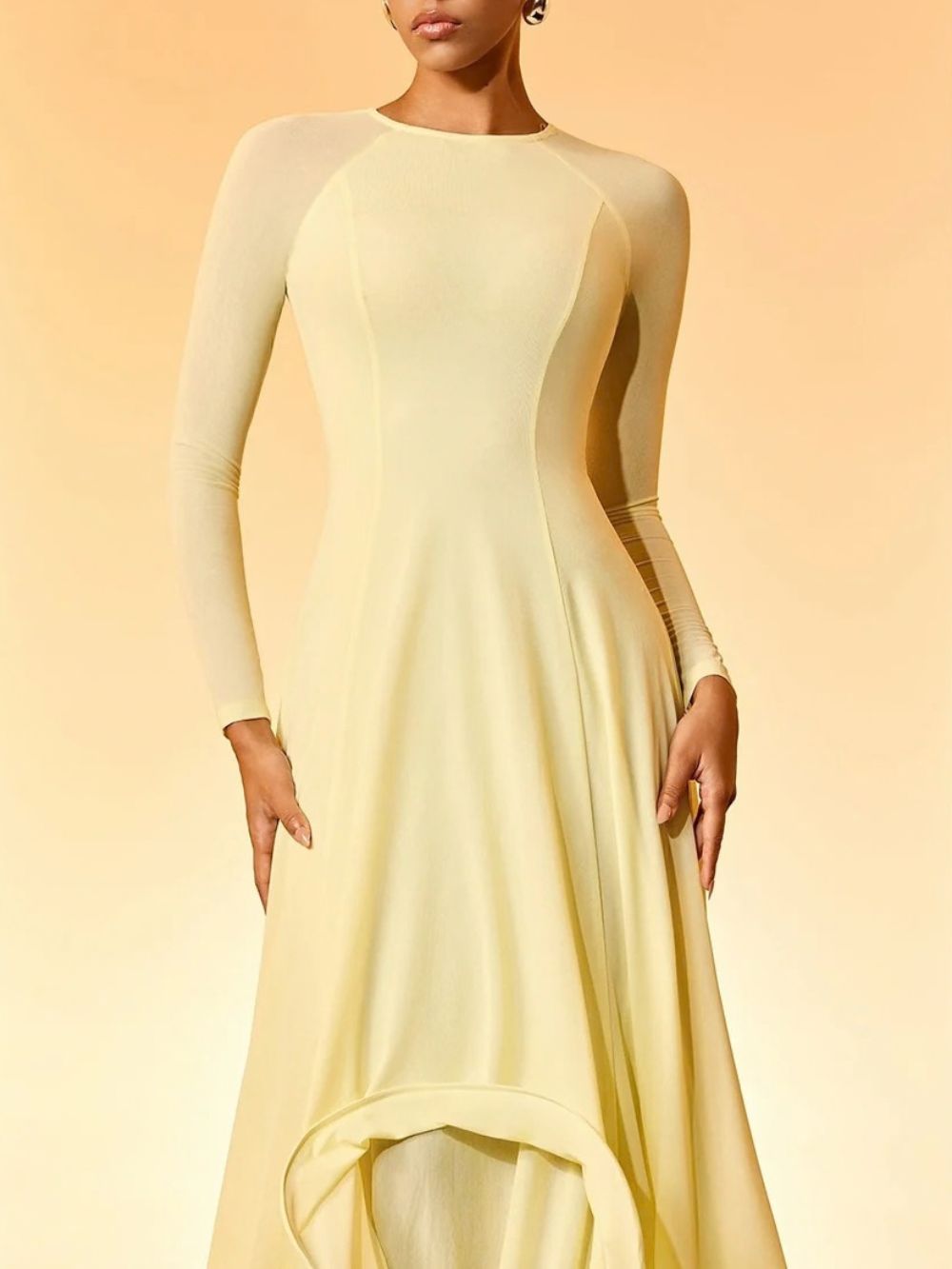 Gwyllyn Long Sleeve Ruffle Maxi Dress - OWNCI Gwyllyn Long Sleeve Ruffle Maxi Dress - OWNCI