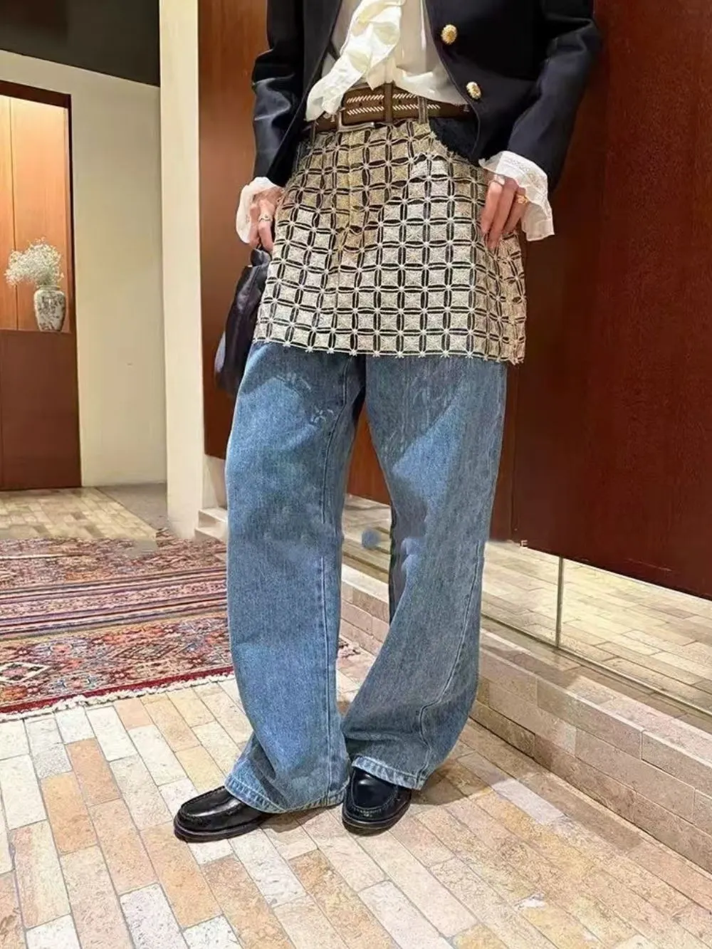 Mileva Patchwork Jeans - OWNCI