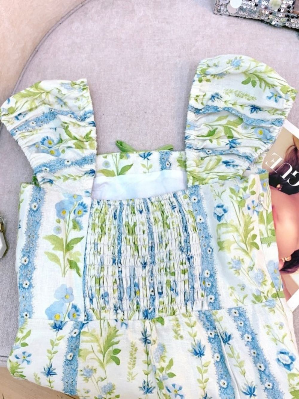 Merryn Green Floral Maxi Dress - OWNCI