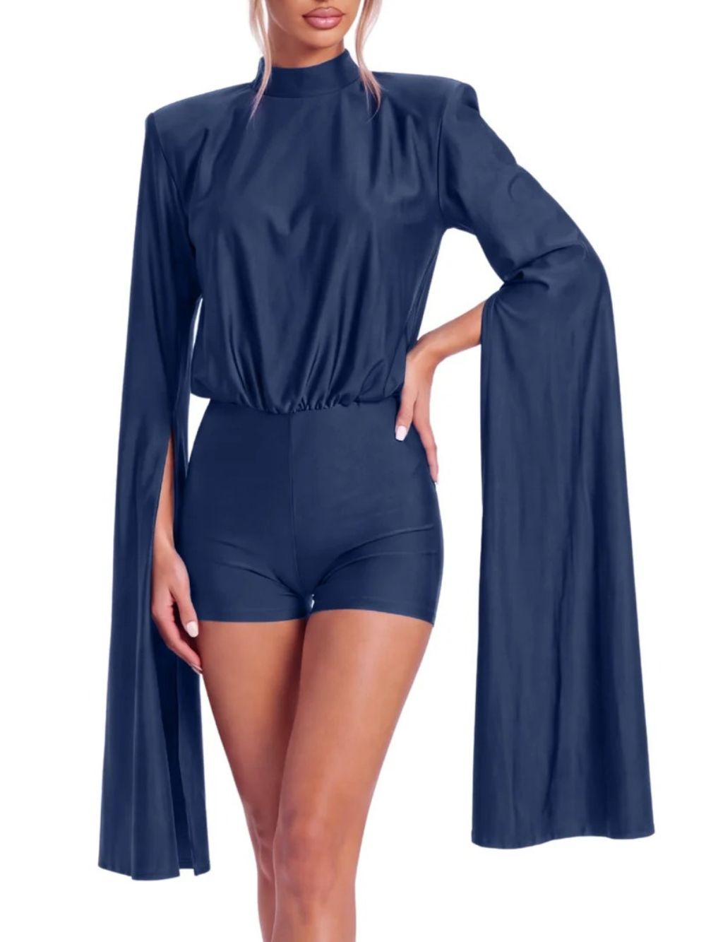 Kessune Cape Sleeve Romper - OWNCI