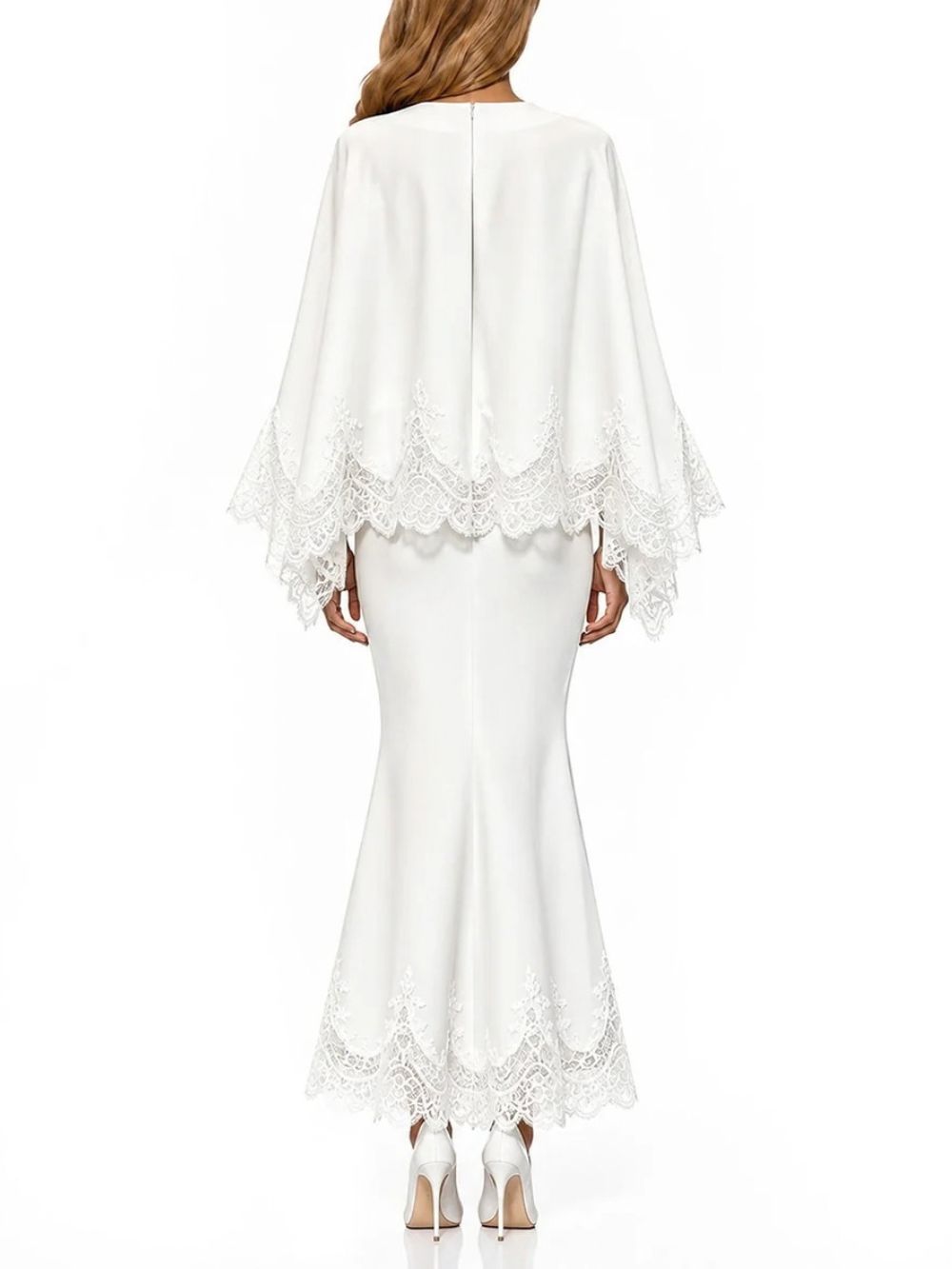 Turelia Lace Satin Skirt Set - OWNCI