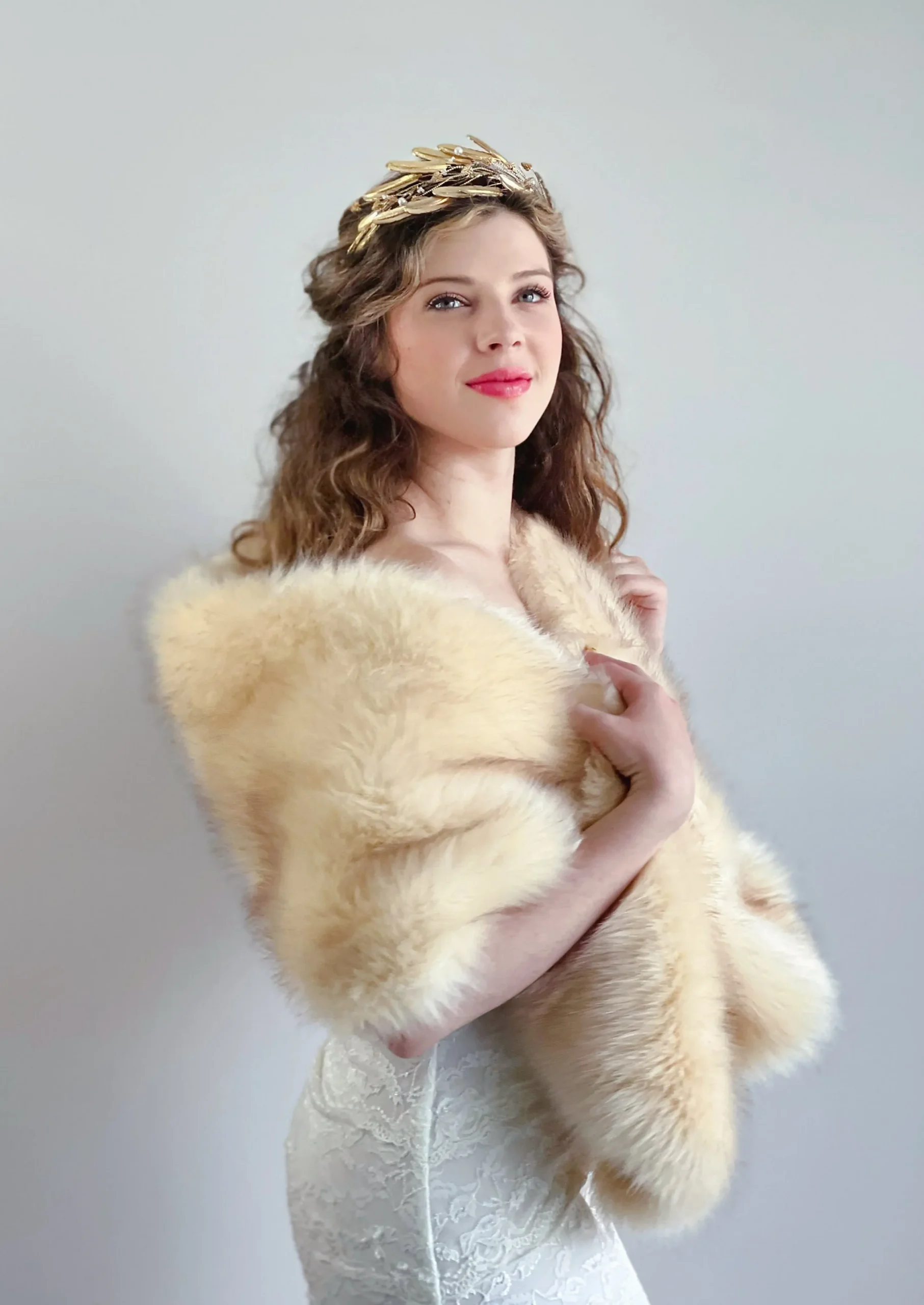 Isabel Fur Shawl - OWNCI