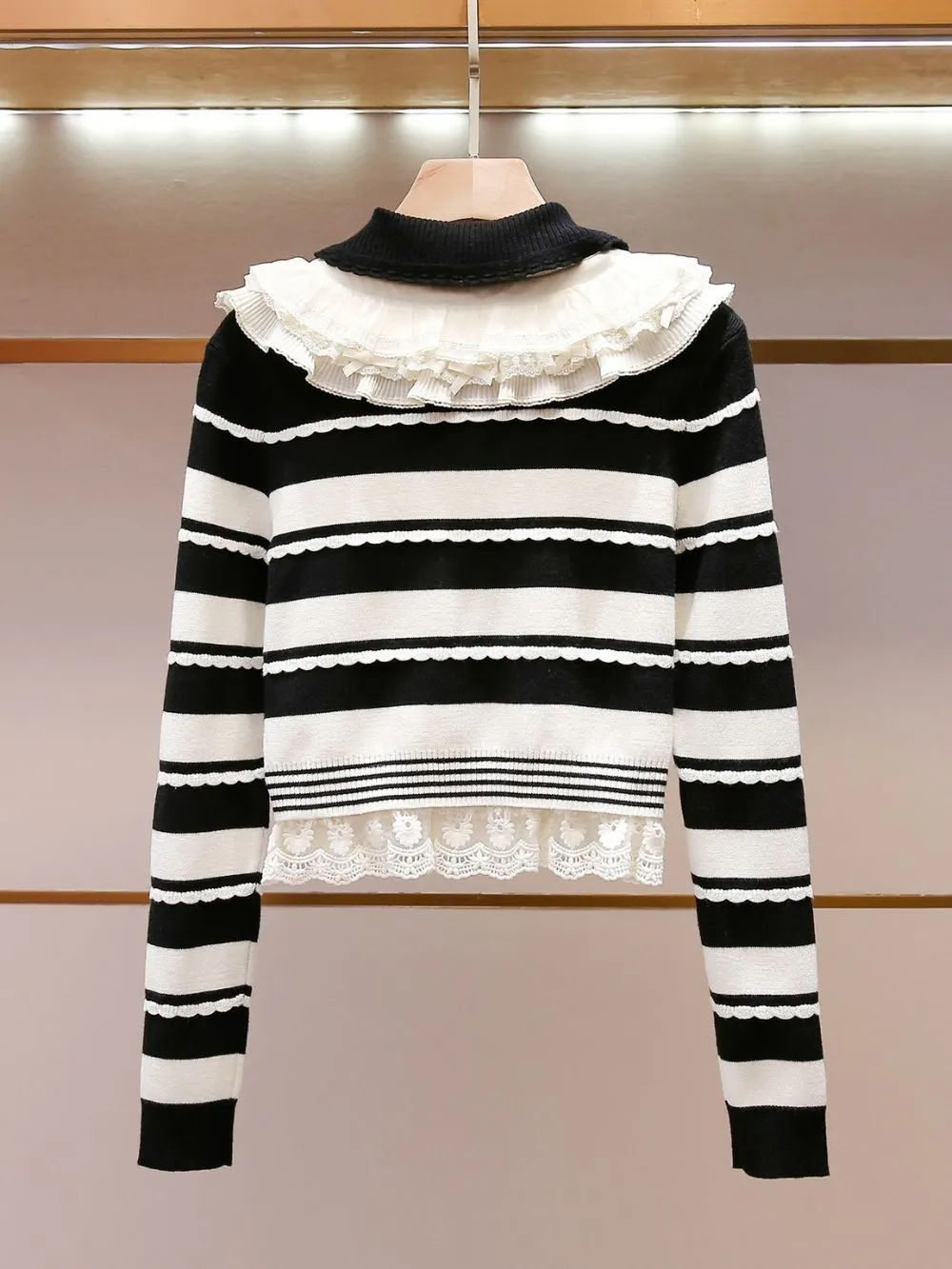 Minerva Striped Cardigan - OWNCI Minerva Striped Cardigan - OWNCI