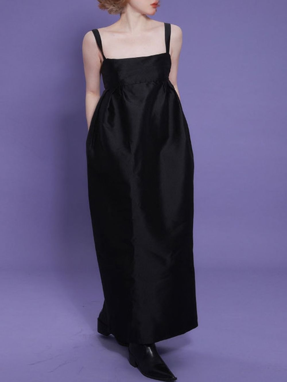 Merritt Black Strappy Maxi Dress - OWNCI Merritt Black Strappy Maxi Dress - OWNCI