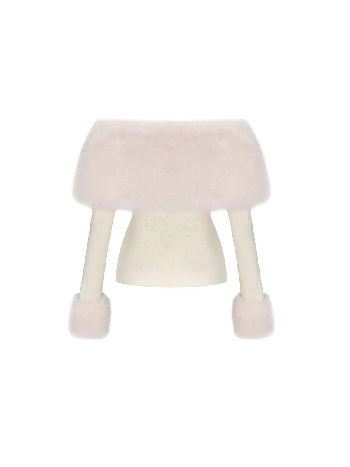 Sherry Off Shoulder Furry Skirt Set - OWNCI Sherry Off Shoulder Furry Skirt Set - OWNCI