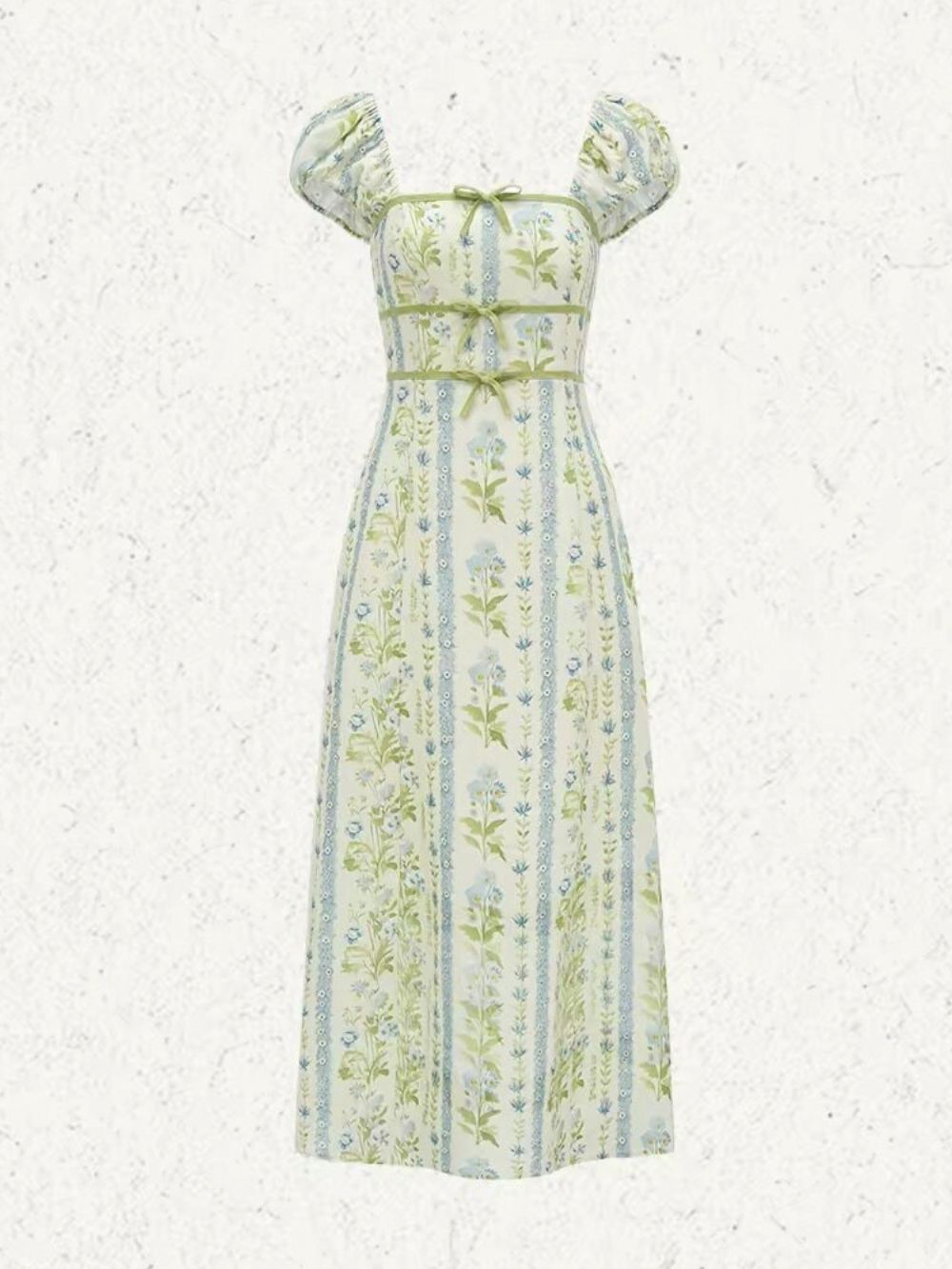 Merryn Green Floral Maxi Dress - OWNCI