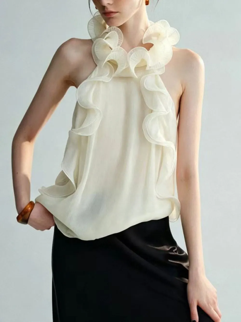 Mian Ruffle Top - OWNCI Mian Ruffle Top - OWNCI