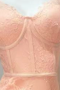 Light Pink Floral Lace Bodycon Dress - OWNCI Light Pink Floral Lace Bodycon Dress - OWNCI