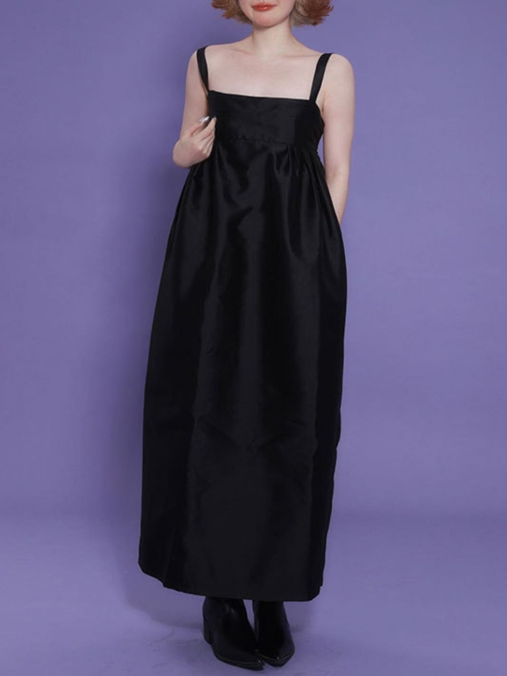 Merritt Black Strappy Maxi Dress - OWNCI Merritt Black Strappy Maxi Dress - OWNCI
