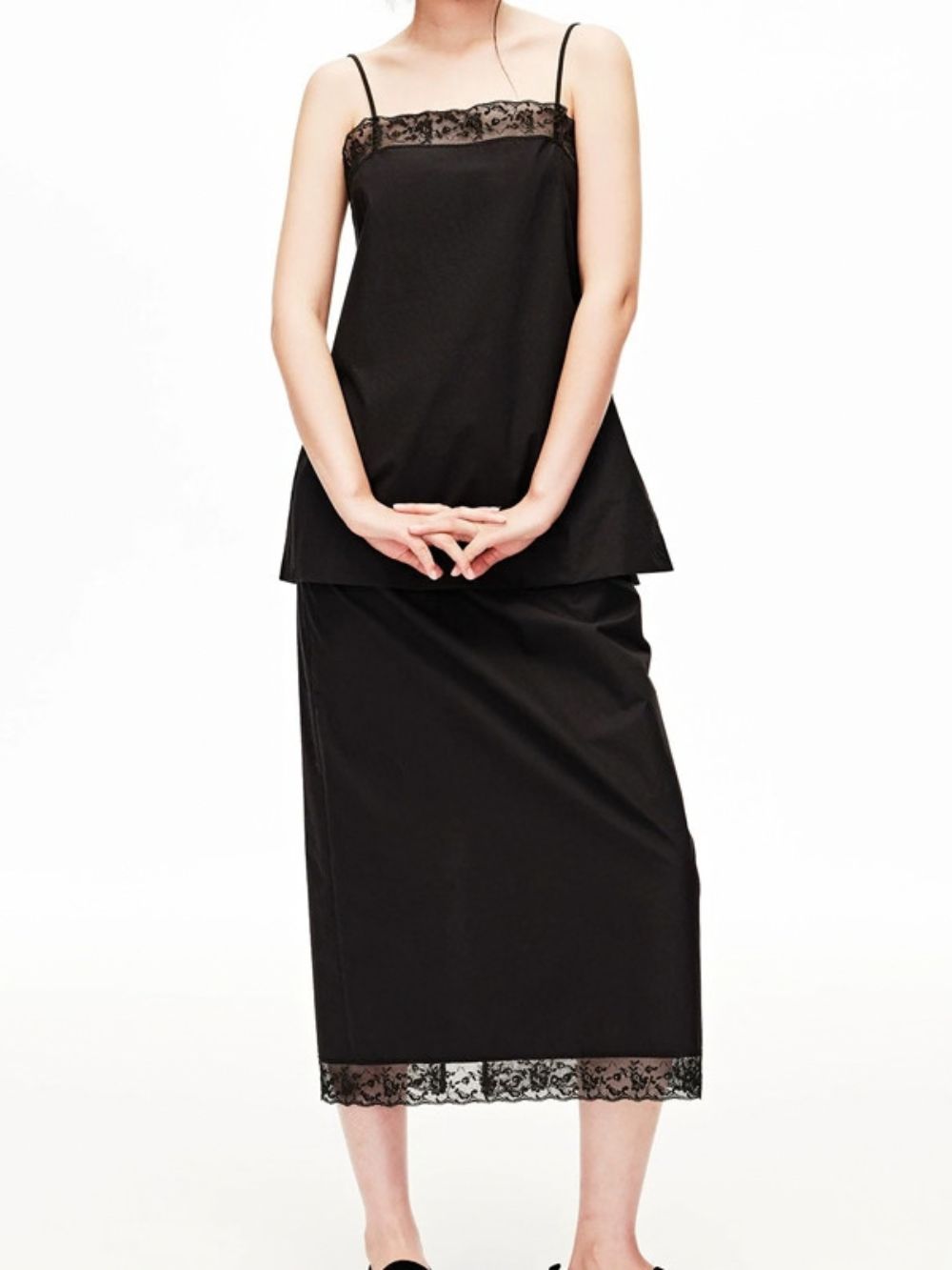 Mesa Black Lace Two-Piece Set - OWNCI Mesa Black Lace Two-Piece Set - OWNCI