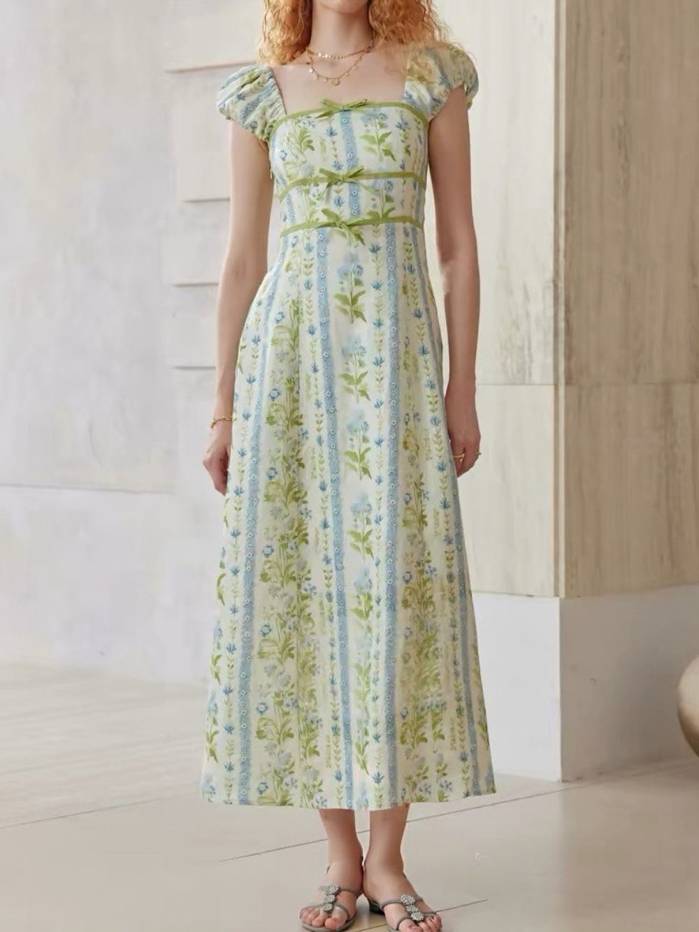 Merryn Green Floral Maxi Dress - OWNCI Merryn Green Floral Maxi Dress - OWNCI