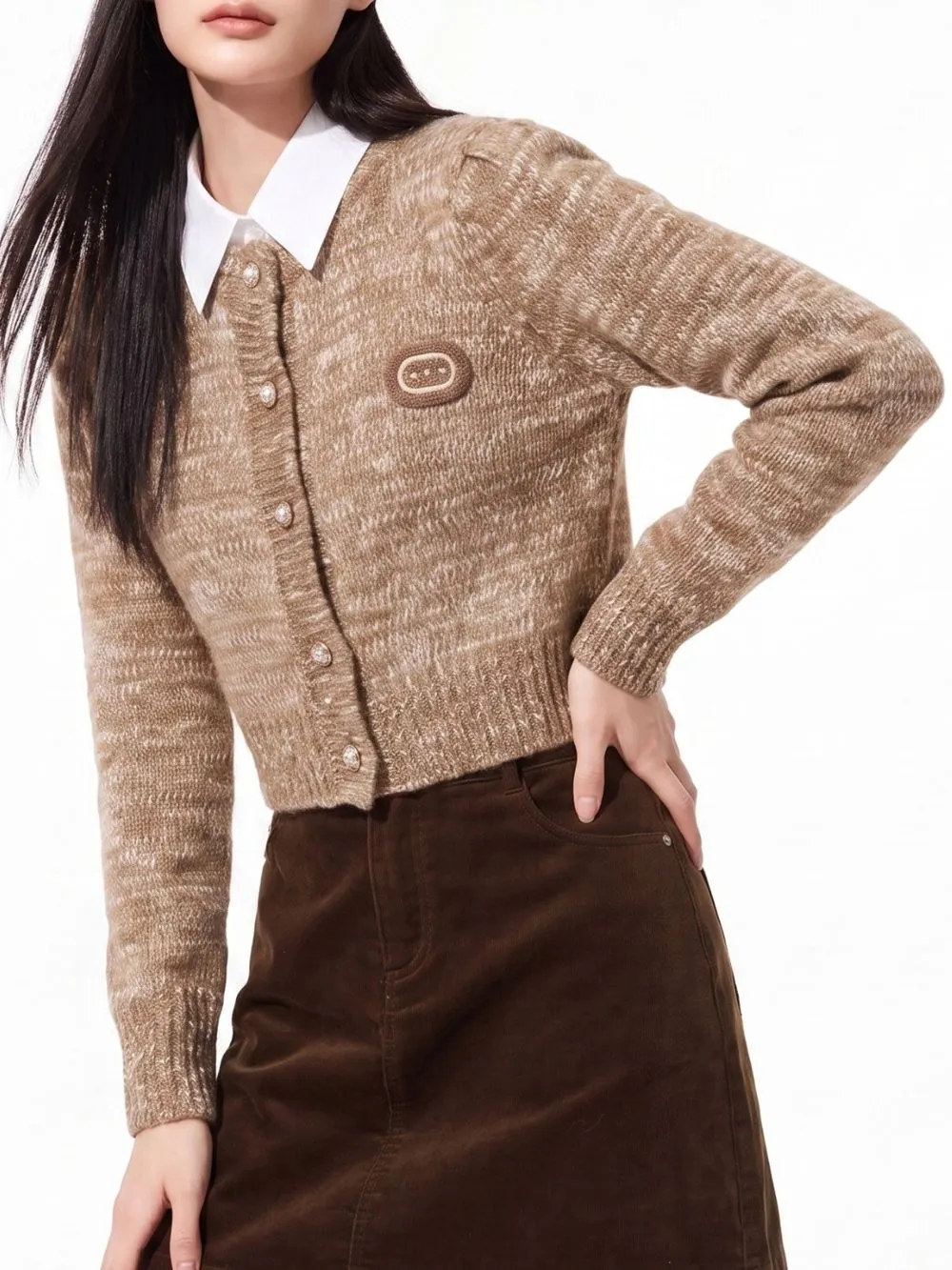Mindel Caramel Cardigan - OWNCI